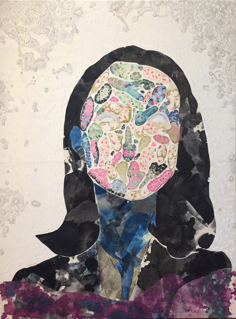 Artwork “quiet deep bass“ by Atsuko Yamagata/山形敦子